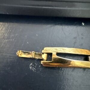 Vintage Monet 7" Bracelet Gold Tone